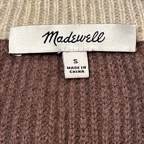 NWOT Glenbrook 1/2 Zip Colorblock Sweater - Picture 6 of 13